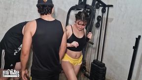 The Personal Trainer Ate My Stepsister and I at the Gym