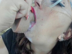 saliva tongue of bad_auro