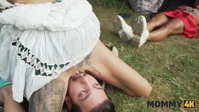 MOMMY4K. Sexy brunette Cougar Valentina Sierra is having a hard sex with her offspring’s BF