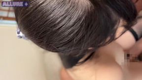 Eruption Elegance: a Lush Married Beauty Unleashing Full-body Waves Before Her Older Partner