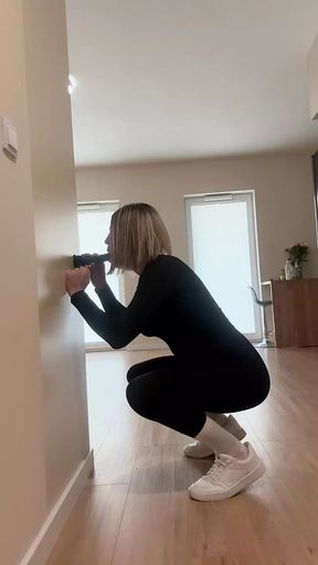 Horny bitch rips ass