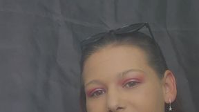 Red Lipstick and a Match Flame | A Classic Smoking Moment