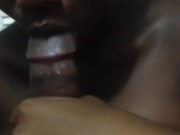 Badass Ebony Thot Teen From The Bay  Area Cut School To Give Her Boyfriend Head - Mastermeat1