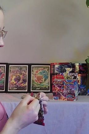 New Obsidian Flames Full Booster Box Card Pulls