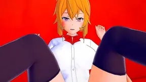 Soma Erina Heat Up Kitchen with Steamy Reconciliation in Food Wars