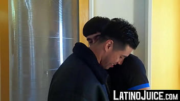 LatinoJuice.com - Francis &amp_ Gustavo - Latino stud Francis gets dripping wet facial cum from Gustavo