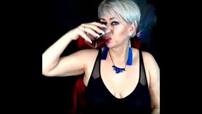 my wife is a cool webcam slut-12 .!. )) wild milf dancing with naked big tits...))