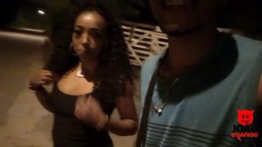 sexo no mato em publico com preta fogosa e joaoosafado