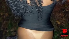 sexo no mato em publico com preta fogosa e joaoosafado