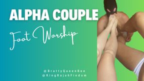 Alpha Couple Foot Worship