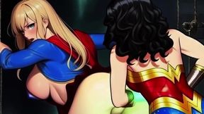 Supergirl Gets Tied Up And Penetrated!