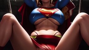 Supergirl Gets Tied Up And Penetrated!