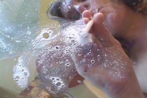 Nasty Sailor Chick Eats Cum After a Hard Threesome Fuck