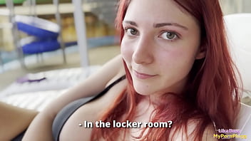 Sexy Stranger Took Me Into The Locker Room To Suck My Big Cock And Get Fucked- LikaBusy.