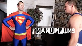 ManUpFilms Superman vs The Fucky-Fucky Wrangler Costume Have Fun