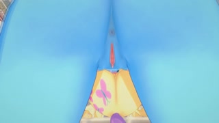 (3D Hentai)(My Little Pony) Rainbow Dash and Fluttershy lesbian