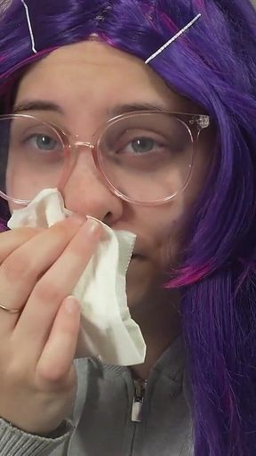 Trying to Hold My Sneezes but It Turns Into a Sneezing Storm