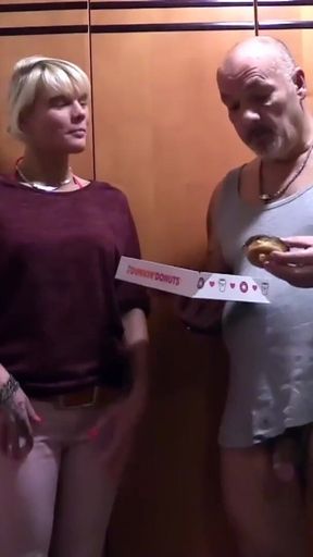 Room service - perverted sperm donut