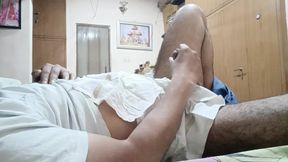 Indian Desi daddy enjoy masterbation with friends