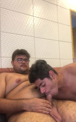 Stepcousin Sucking Chubby Gay