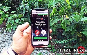 NO INHIBITIONS! Sandy FUCKED hard under old train tracks! HITZEFREI.dating