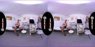 naughty blonde granny who waits for her doctor