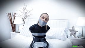 Taped in catsuit