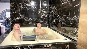 I meet my friends again and we get freaky with a sexy gal pal