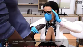 Slutty nurse gets big black cock in hospital room