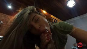 hot casual sex, coming in the blonde s mouth melody antunes