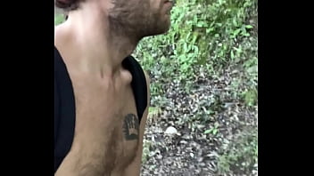 naked hike with dildo