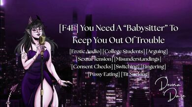 College girls need a babysitter to keep them bad new girlfriends busy