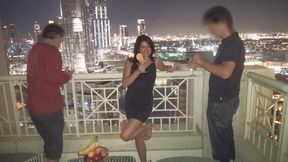 Pretty MILF ass slammed hard at Dubai business party