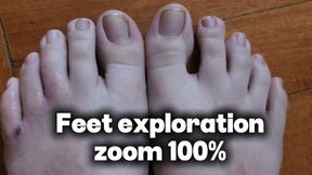 Exploring My Toes and Feet Up Close – A Detailed Foot Fetish Journey