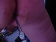 Virgin play! Compilation: Premiere(First Time) use of HUGE Dildo, Vibrating Beads + Metal Bead Shaft