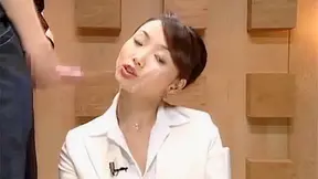 Luscious TV Babe Drenched in Busty Bukkake Bliss – A JAV Fantasy Unleashed!