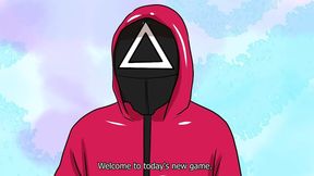 Masked Man Cums Hard In Squid Game-Themed Uncensored Hentai Action