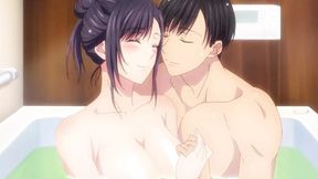 Hot Evening with my Beautiful and Lovely Wife - HQ Hentai Anime, ENG Sub