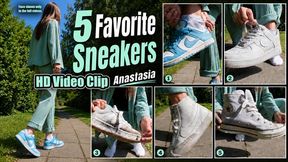 HD Clip | Anastasia’s 5 Favorite Sneakers – Worn Classics, Close-Up Details & VR 6K Experience