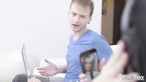 ”Pale brunette with small titties Megan Hughes rammed rough”