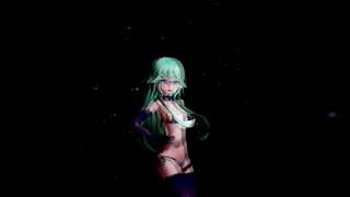 MMD18+ Sexy 4k 60fps Yamakaze Peek a Boo