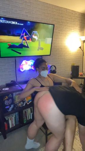 Sensuality Spanking w/ Lord Lola