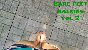 Bare feet walking outdoors Vol 2 ***wmv***