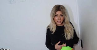 Stepdad Squeezes My Tits Before Fucking Me