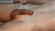 Male coregasm : twink cums during workout without touching himself
