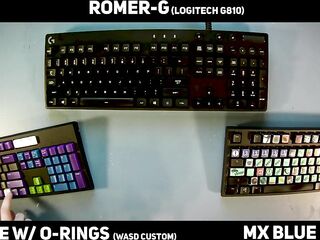 MECHANICAL SWITCH SOUND COMPARISON - Binaural Audio
