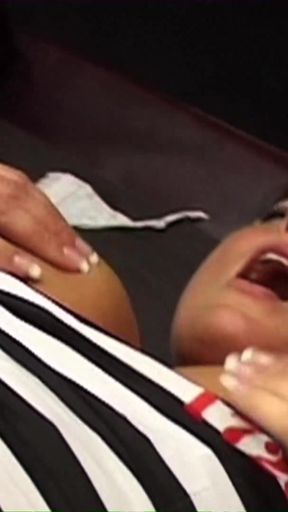 Epic moment from "Brunette prisoner gets her tight butt fucked hard in the bar"