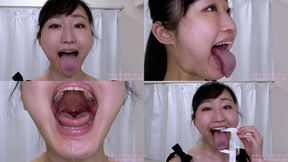 Himari Ogawa - Erotic Long Tongue and Mouth Showing - 1080p