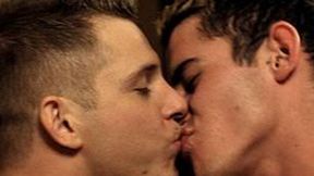 Tommy D and Brady Rey spilling their fresh semen