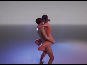 Quirky girl dance and fuck animation (NEW Wildlife update)